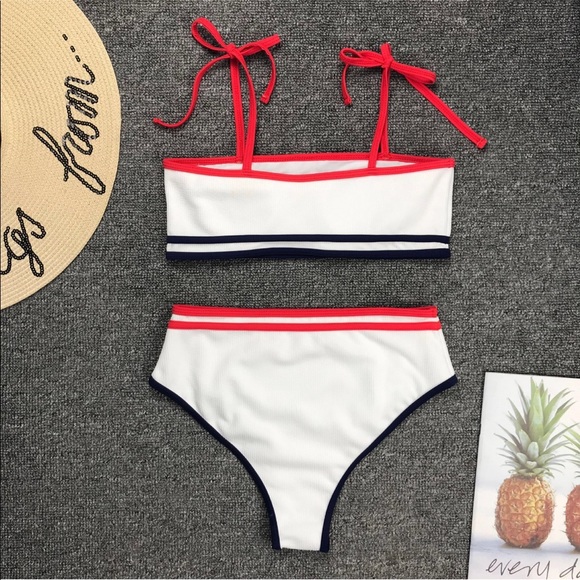 219. Ribbed bikini swimsuits - Picture 5 of 6